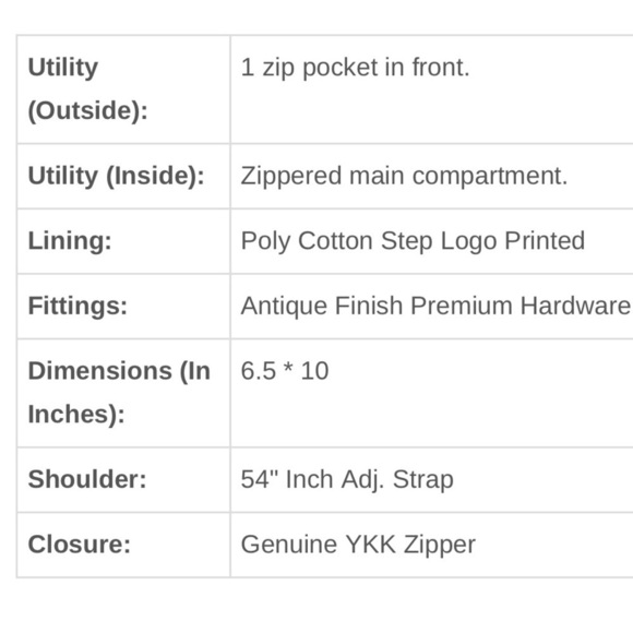 Sixtease Up-cycled Canvas Small and Crossbody Bag - Picture 8 of 10